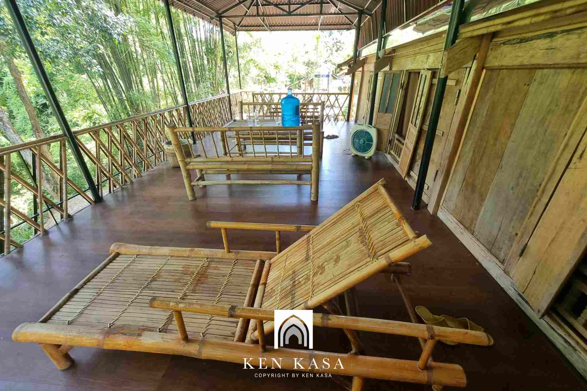 Thiết kế tại tầng 2 của Mường Bi homestay
